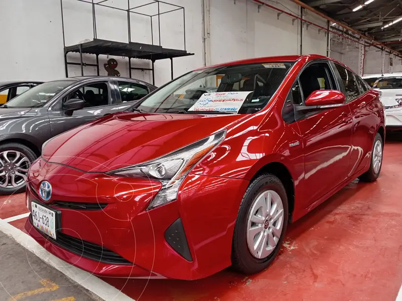 Foto Toyota Prius Premium usado (2016) color Rojo financiado en mensualidades(enganche $57,000 mensualidades desde $6,100)