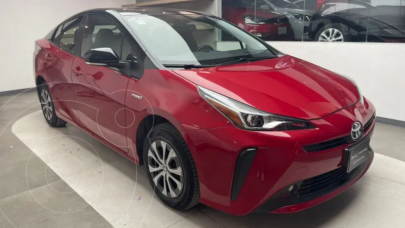 Foto Toyota Prius Premium usado (2022) color Rojo financiado en mensualidades(enganche $171,380 mensualidades desde $7,363)