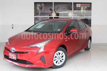 Toyota Prius 5p Base Hibrido L4/1.8 Aut usado (2016) color Rojo precio $250,000