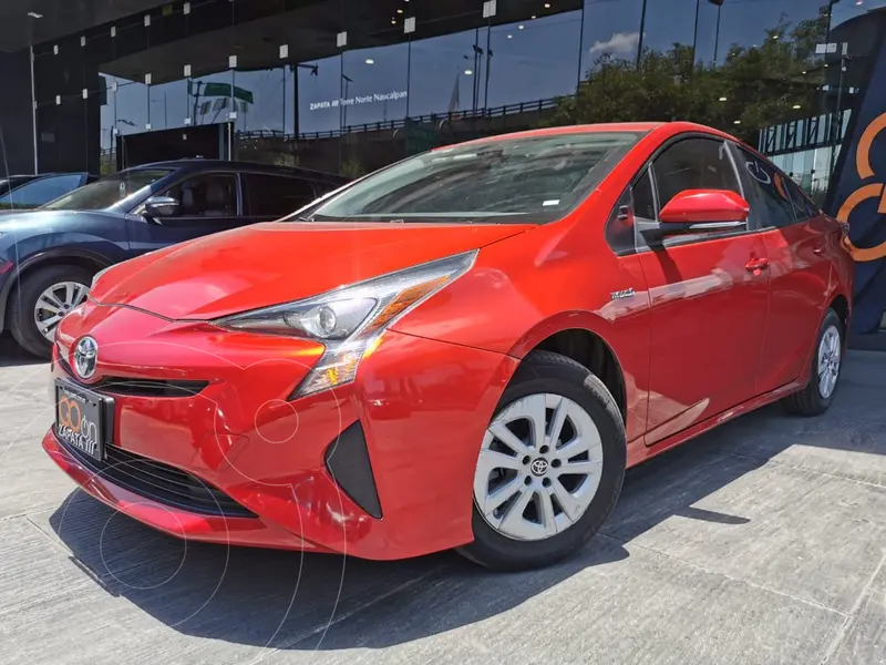 Foto Toyota Prius BASE usado (2016) color Rojo financiado en mensualidades(enganche $65,000 mensualidades desde $8,135)