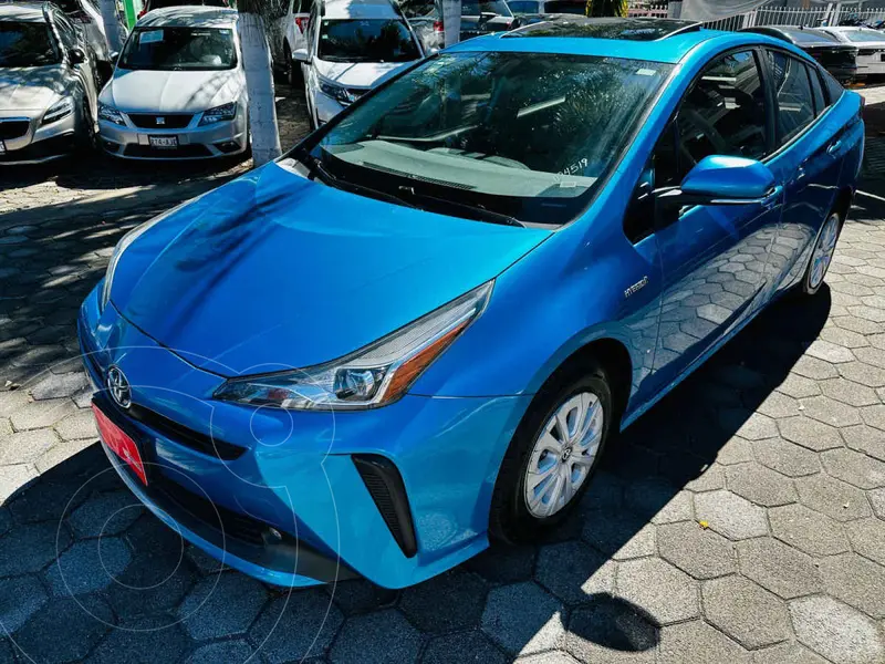Foto Toyota Prius Premium usado (2019) color Azul financiado en mensualidades(enganche $96,750 mensualidades desde $7,135)