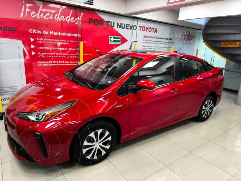 Foto Toyota Prius Premium usado (2021) color Rojo financiado en mensualidades(enganche $80,300 mensualidades desde $7,922)