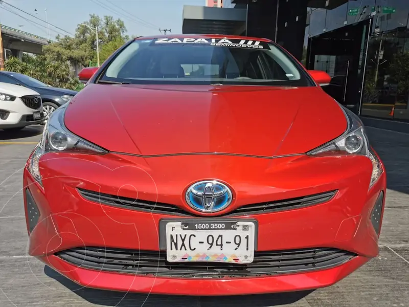 Foto Toyota Prius BASE usado (2016) color Rojo financiado en mensualidades(enganche $70,000 mensualidades desde $8,641)