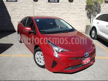 foto Toyota Prius 5P HB PREMIUM HIBRIDO TA PIEL GPS usado (2017) color Rojo precio $325,000