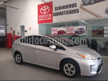 Toyota Prius 5P HB PREMIUM HIBRIDO TA 6 CD PIEL RA-16 usado (2014) color Plata precio $232,000