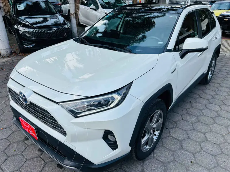 Foto Toyota RAV4 HEV Limited usado (2020) color Blanco financiado en mensualidades(enganche $147,544 mensualidades desde $13,105)