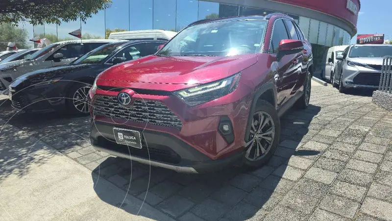 Foto Toyota RAV4 170080 usado (2023) color Rojo financiado en mensualidades(enganche $185,169 mensualidades desde $19,705)