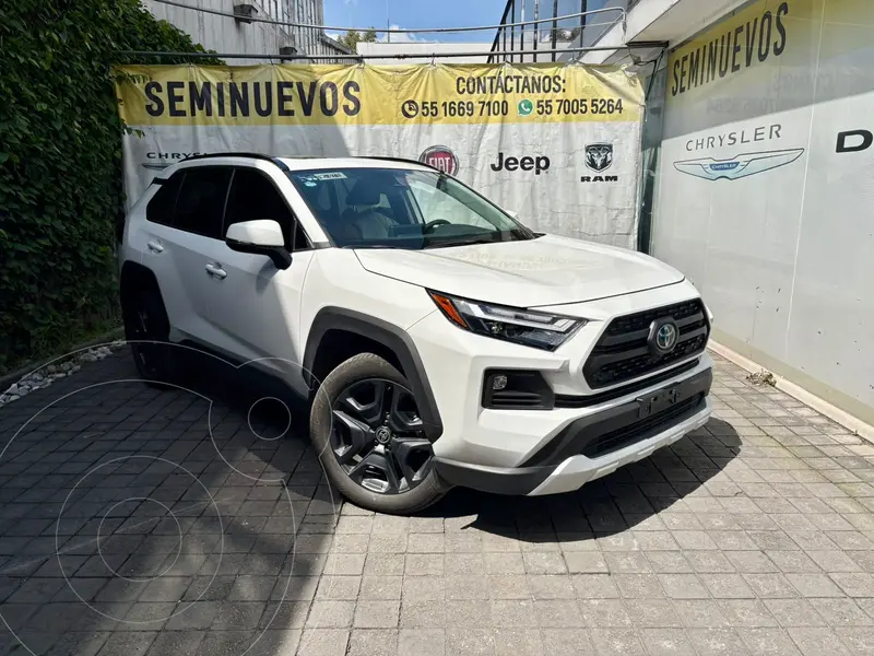 Foto Toyota RAV4 Adventure usado (2024) color Blanco financiado en mensualidades(enganche $264,594 mensualidades desde $11,367)