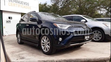 Toyota RAV4 2.4L Limited usado (2018) color Azul precio $420,000