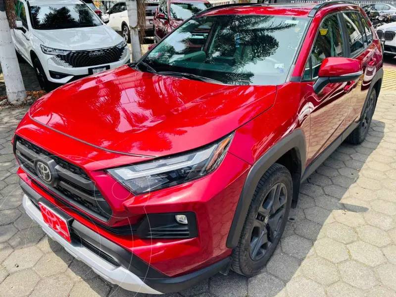 Foto Toyota RAV4 Adventure usado (2024) color Rojo financiado en mensualidades(enganche $165,819 mensualidades desde $14,729)