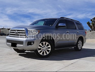 Toyota Sequoia Platinum usado (2016) color Plata precio $555,000