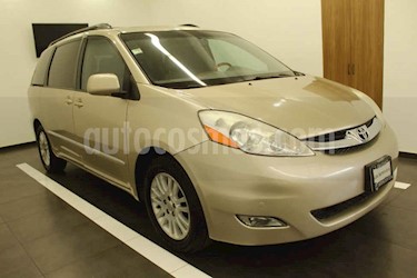 Toyota Sienna 5p XLE aut piel Limited q/c DVD usado (2008) color Dorado precio $145,000