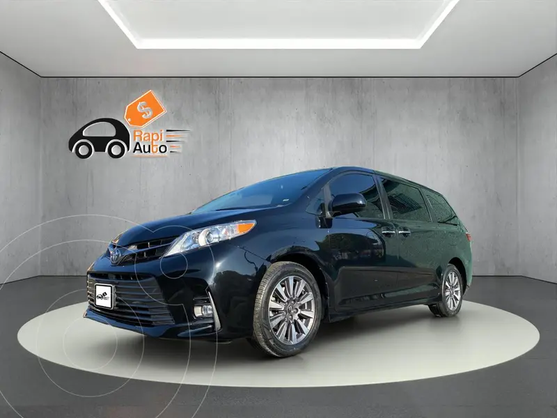 Foto Toyota Sienna XLE 3.5L Piel usado (2018) color Negro financiado en mensualidades(enganche $93,677 mensualidades desde $12,358)