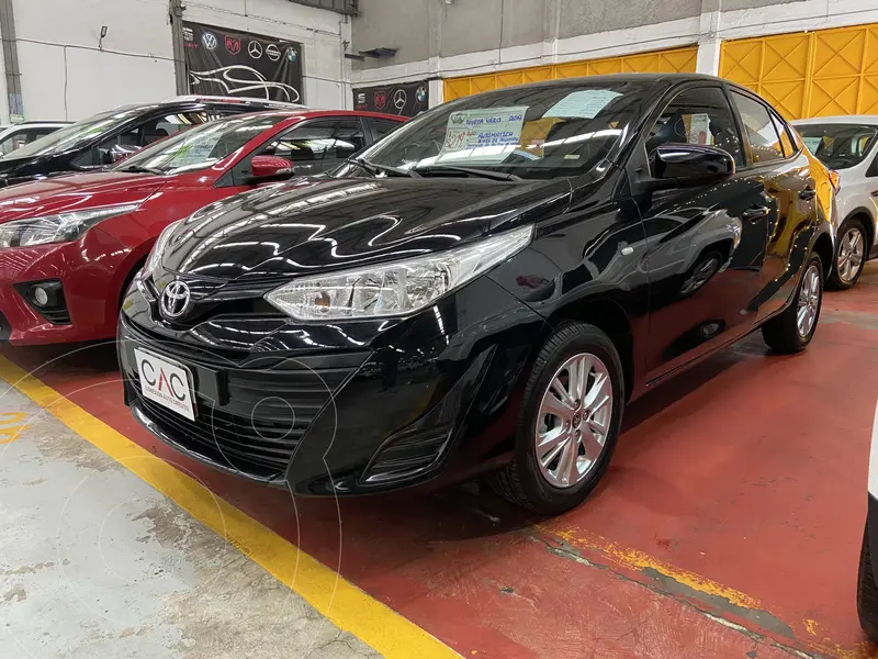 Foto Toyota Yaris Sedan Core Aut usado (2019) color Negro financiado en mensualidades(enganche $65,700 mensualidades desde $7,008)