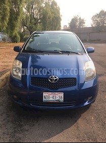 foto Toyota Yaris 5P 1.5L Premium usado (2008) color Azul precio $91,000