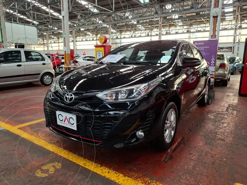 Foto Toyota Yaris 5P 1.5L Core usado (2019) color Negro financiado en mensualidades(enganche $72,750 mensualidades desde $6,875)
