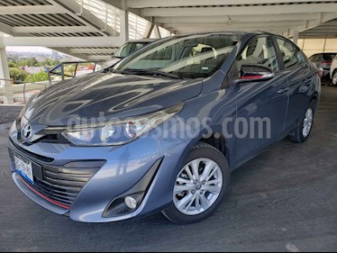 Toyota Yaris S Aut usado (2018) color Azul precio $213,000