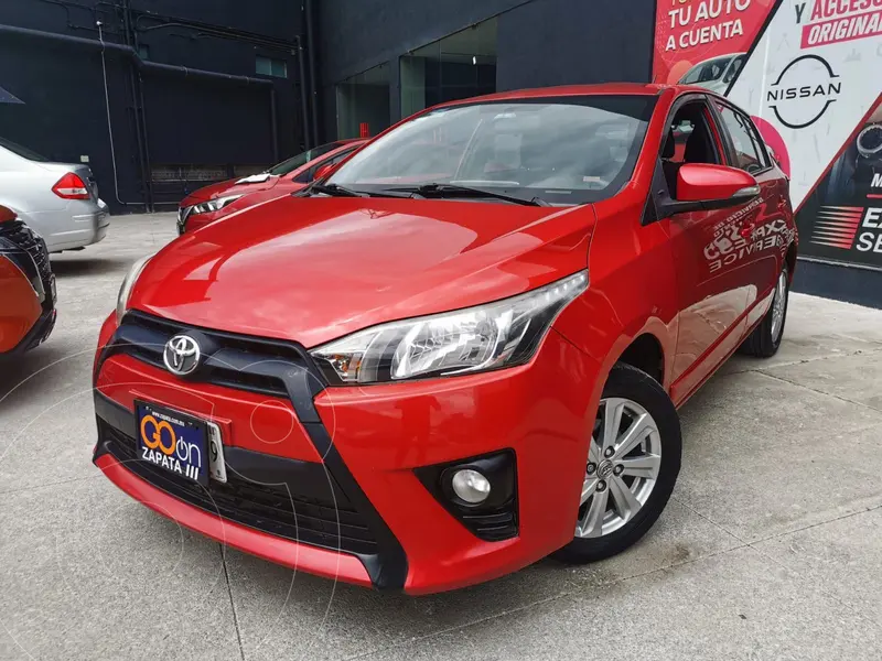 Foto Toyota Yaris 5P 1.5L S Aut usado (2017) color Rojo financiado en mensualidades(enganche $53,750 mensualidades desde $5,772)