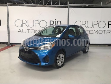 Toyota Yaris 5P 1.5L Core usado (2015) color Azul precio $145,000