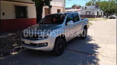 foto Volkswagen Amarok DC 4x2 Highline Pack (180Cv) Cuero usado (2015) color Plata Reflex precio $1.680.000