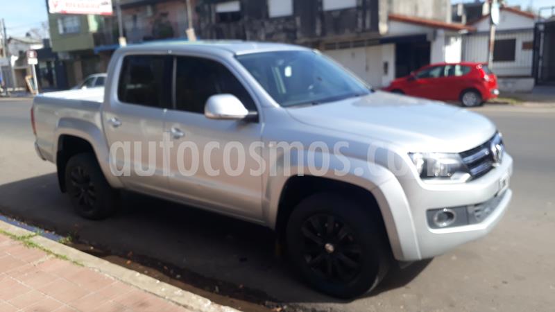 foto Volkswagen Amarok DC 4x2 Highline Pack (180Cv) Cuero usado (2015) color Plata Reflex precio $1.790.000