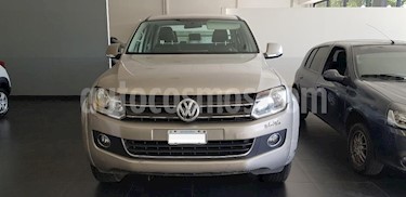 Volkswagen Amarok DC 4x4 Trendline (180Cv) Aut usado (2014) color Gris Claro precio $1.400.000
