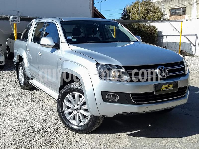 Volkswagen Amarok DC 4x4 Highline Pack (180Cv) Aut Cuero usado (2016) color Plata Reflex precio $1.500.000