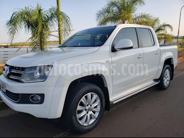 Volkswagen Amarok DC 4x4 Highline Pack (180Cv) Aut usado (2015) color Blanco precio $1.490.000