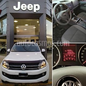 foto Volkswagen Amarok DC 4x4 Trendline (180Cv) Aut usado (2016) color Blanco precio $1.350.000