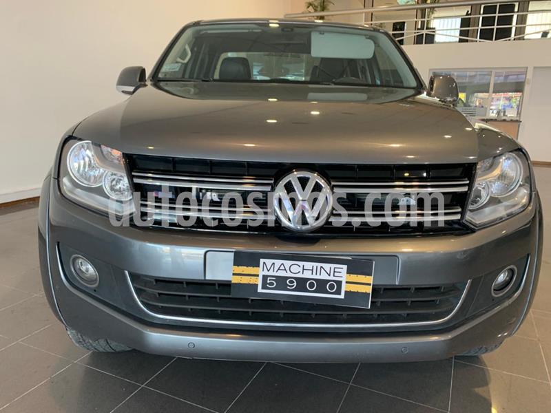 foto Volkswagen Amarok DC 4x4 Highline Pack (180Cv) Aut usado (2016) color Gris Oscuro precio $2.890.000