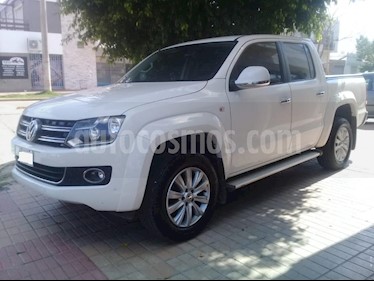 Volkswagen Amarok DC 4x4 Trendline (180Cv) Aut usado (2015) color Blanco precio $1.380.000