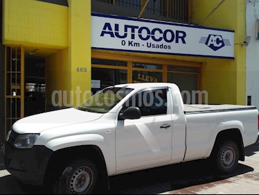 Volkswagen Amarok SC 4x2 Startline usado (2015) color Blanco precio $840.000