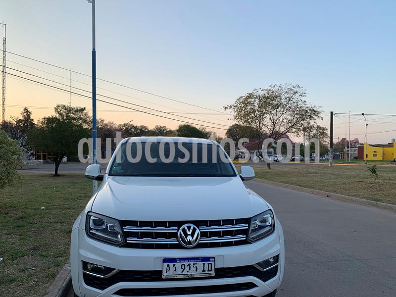 foto Volkswagen Amarok DC 4x2 Highline Pack (180Cv) Aut usado (2017) color Blanco precio $2.500.000