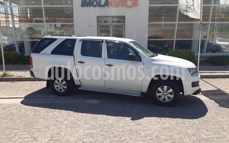 Volkswagen Amarok DC 4x2 Startline (180Cv) usado (2013) color Blanco Candy precio $1.850.000