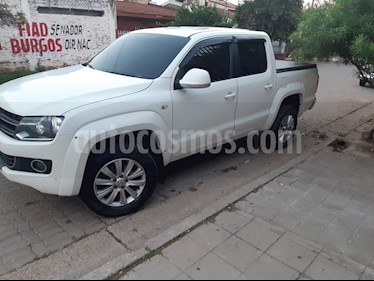 foto Volkswagen Amarok DC 4x4 Highline Pack (180Cv) Aut usado (2015) color Blanco Cristal precio $1.850.000