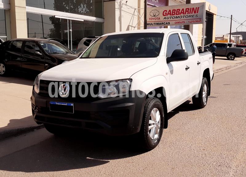 foto Volkswagen Amarok DC 4x4 Startline (140Cv) usado (2017) color Blanco precio $2.500.000