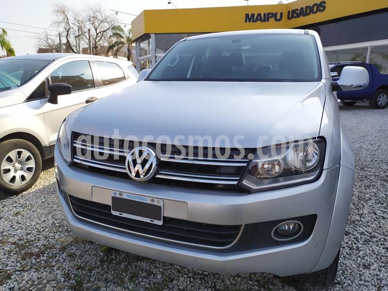 foto Volkswagen Amarok DC 4x4 Highline usado (2015) color Gris precio $2.100.000