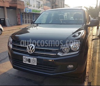 foto Volkswagen Amarok DC 4x4 Trendline (180Cv) Aut usado (2014) color Negro precio $1.280.000