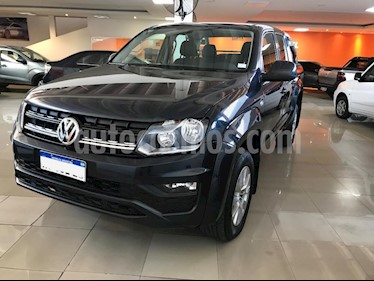 Volkswagen Amarok DC 4x4 Trendline (180Cv) Aut usado (2018) color Azul precio $1.950.000