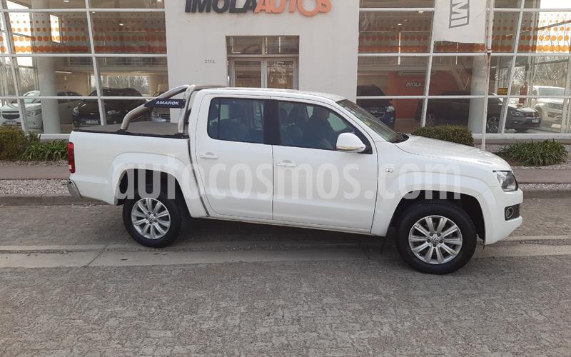 foto Volkswagen Amarok DC 4x4 Highline Pack (180Cv) Aut Cuero usado (2015) color Blanco Cristal precio $2.600.000