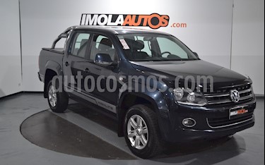 foto Volkswagen Amarok DC 4x4 Highline Pack (180Cv) Aut usado (2014) color Azul Starlight precio $1.550.000