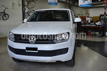 foto Volkswagen Amarok DC 4x4 Startline (140Cv) usado (2016) color Blanco precio $1.090.000