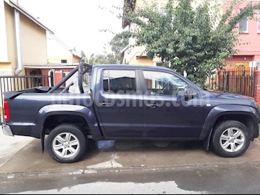 Volkswagen Amarok Highline 4x4 Full usado (2013) color Azul Starlight precio $10.800.000