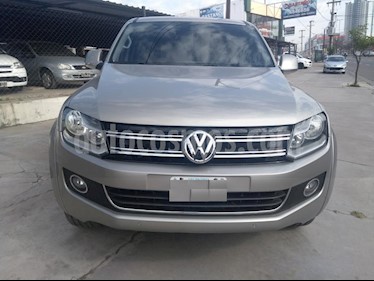 foto Volkswagen Amarok DC 4x4 Dark Label Aut usado (2015) color Gris Oscuro precio $1.050.000