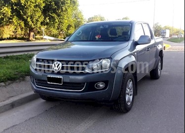 Foto venta Auto usado Volkswagen Amarok DC 4x4 Highline (2013) color Gris Oscuro precio $755.000