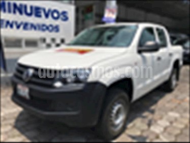 foto Volkswagen Amarok Entry 4x2 TDi usado (2017) color Blanco precio $299,500
