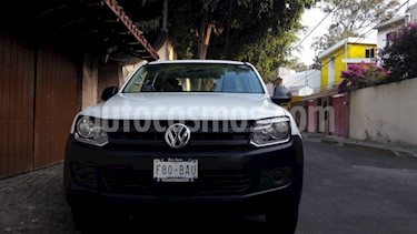 foto Volkswagen Amarok Entry 4x2 TDi usado (2016) color Blanco precio $269,000