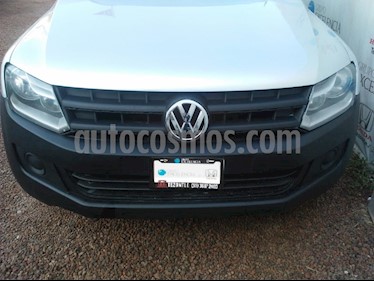 Foto venta Auto Seminuevo Volkswagen Amarok Entry 4x4 Gasolina (2016) color Plata precio $280,000