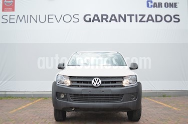 foto Volkswagen Amarok Entry 4x4 TDi usado (2017) color Blanco precio $304,900