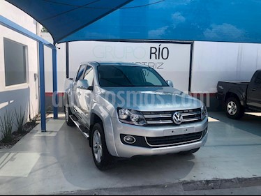 foto Volkswagen Amarok Highline 4x2 TDi usado (2016) color Plata precio $429,000